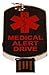 Medical Alert USB Flash Drive Metal Dog Tag