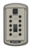 GE AccessPoint 001414 Slimline 2-Key Original KeySafe with Pushbutton - Clay