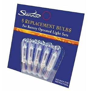 Replacement Bulbs For Battery Operated Light Set by Replacement