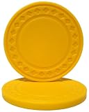 50 Yellow Super Diamond 8.5 Gram Clay Composite Poker Chips