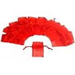 24 Jewelry Drawstring Pouches Organza Gift Bags 1.75x2"