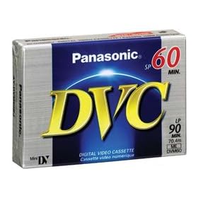 PANASONIC Mini-DV (Standard) 60 Minute