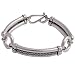 Link Bracelet Silver Jewelry 7 inches (brclt332)