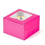 Hot Pink Cupcake Boxes (1 dz)