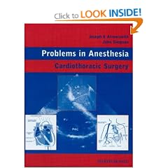 Cardiothoracic Surgery (Problem Based Anesthesia Series)