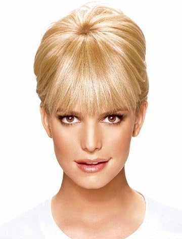 Hairdo Clip-In Bangs By Jessica Simpson And Ken Paves = R29S == Glazed Strawberry/Red Blonde by HairDo