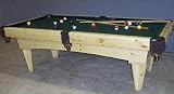 Northwoods Billiards Knotty Pine Pool Table