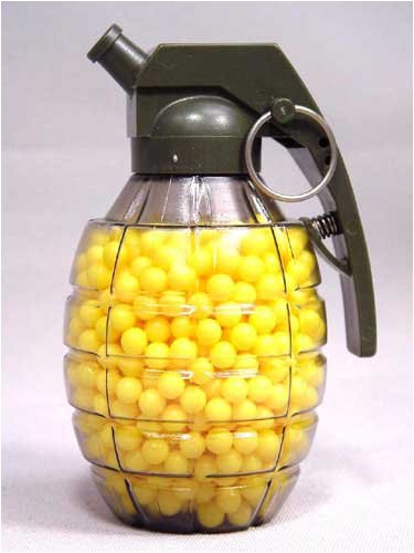 Airsoft Plastic BBS .12g 800rd Grenade B1-800