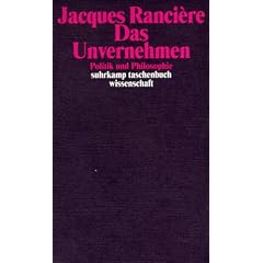 Das Unvernehmen: Politik und Philosophie (suhrkamp taschenbuch wissenschaft)