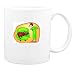 Mug with bulldog, dog, pet, sleeping