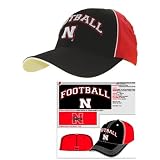 University of Nebraska Huskers Fitted Flexfit Hat Cap