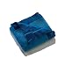 Elegant Baby Plush Microfiber Blankie - Bright Blue