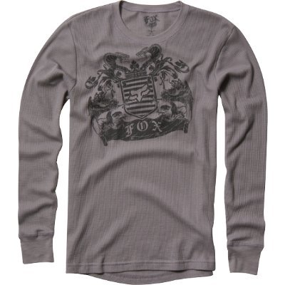 Fox Mens Prominent Thermal Shirt - Grey XL