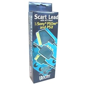 (PSone)/PS2 Scart Lead With AV Block