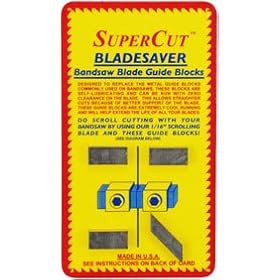 SuperCut BG-W Bandsaw Blade Guide Blocks - Walker-Turner&reg 18 Models by SuperCut