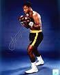 Joe Frazier Signed 8 X 10 Photo (Black W/ Yellow Trim Trunks) - Boxing - Authentic Autographed