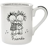 Enesco Children of the Inner Light Friends Mug, 4-1/2-Inch