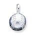 Sterling Silver Baseball Charm with 20 inch Sterling Silver Chain