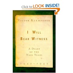 I Will Bear Witness 1942-1945