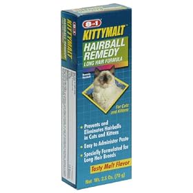 8in1 Excel Hairball Remedy Long Hair Cat - Malt Flavor, 2.5-Ounce