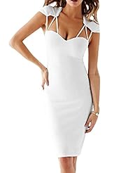 Sleeveless Pleated Backless Ruched Slit Sheath Polyester/Spandex Knee Length Checkered Print Bodycon Dress/Club Dress 