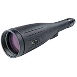 Bushnell Elite 70mm Waterproof & Rubber Armored Straight View Spotting Scope with 20-60x Zoom Eyepiece & Case.