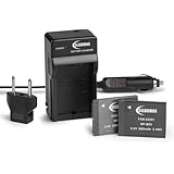ClearMax 2 Battery and Charger Kit for NP-BD1 / NP-FD1, For Sony Cyber-shot DSC-T90, DSC-T70, DSC-TX1, DSC-T300, DSC-T77, DSC-T200, DSC-T700, DSC-T900, DSC-T2, DSC-T500, DSC-G3, DSC-T75, DSC-T200/B, DSC-T77/B, DSC-T200/R, DSC-T2/G, DSC-T70/P, DSC-T2/L, DSC-T200/S