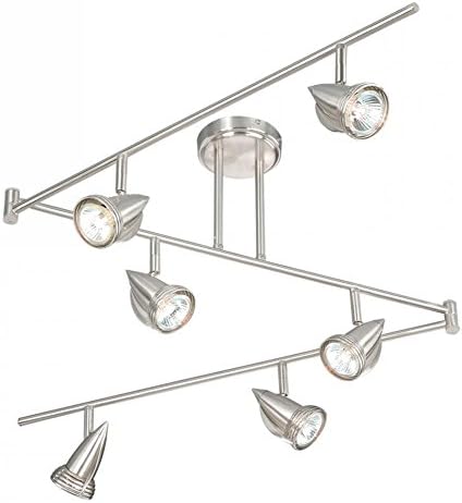 6 Light Swing Track Bar Model-SP34166SN
