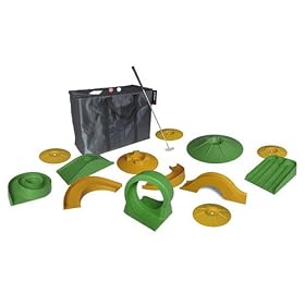 Crazy Golf Bag Set with Mini Obstacles