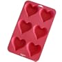 SiliconeZone Pink Heart Muffin Pan