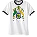Booker Coat of Arms Ringer T-Shirt