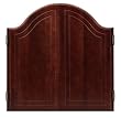 Viper Arched Mahogany Dartboard Cabinet
