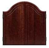  : Viper Arched Mahogany Dartboard Cabinet
