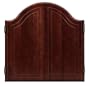 Viper Arched Mahogany Dartboard Cabinet