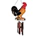 Alsi Arts Country Rooster Bamboo 36 Inch Wind Chime