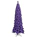 Vickerman 439210 - 90" Flocked Purple Fir Tree Christmas Tree (K168377)