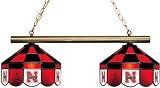 NCAA Nebraska Cornhuskers 2-Light Executive Game Table Lamp