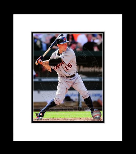 Detroit Tigers Brandon Inge 2011 Batting Action Framed Picture 8x10