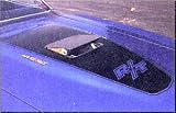Charger/Super Bee Ramcharger Hood Scoop Decal Set