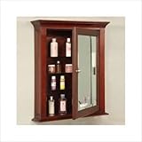 IMAGE OF Windsor Bathroom Medicine Cabinet Finish: Light Cherry, Configuration: Surface