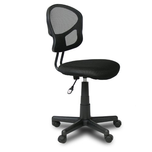 FURINNO WA-3055-4 Hidup Mesh Mid-Back Ergonomic Office Chair, Black On Sale