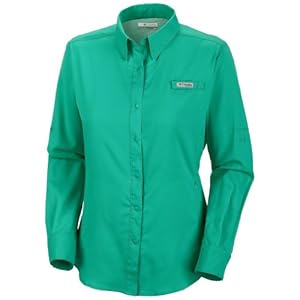 Columbia Women's Tamiami II Long Sleeve Shirt - Large - Atlantis