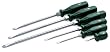 SK Hand Tools 86004 6-Piece SureGrip Round Screwdriver Set