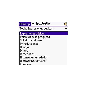 Espa�ol-Franc�s Libro de Frases Parlante downloadable Software