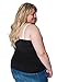 Undercover Mama Nursing Tank Top - Perfect Breastfeeding Undershirt, Black XL