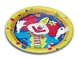 Riethmueller 3885 - 8 Partyteller 23cm Clown