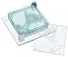 Kitchen & Housewares : Global Decor Cocktail Pattern Glass Coasters and Stand, Set of 6