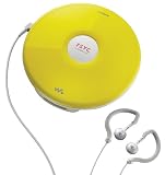 SONY D-FJ040 PSYC YELLOW PORTABLE CD PLAYER FM/AM TUNER