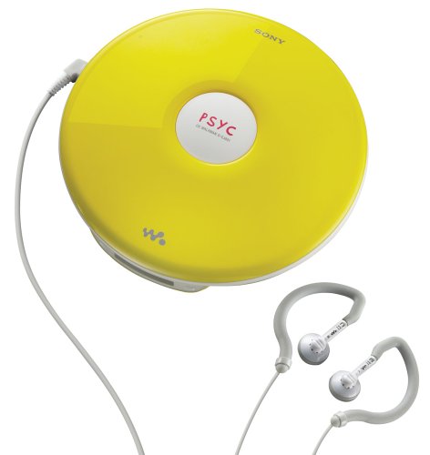 Childrens Toyshop  Electronics : SONY D-FJ040 PSYC YELLOW PORTABLE CD PLAYER FM/AM TUNER
