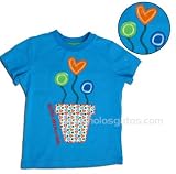 Agatha Ruiz de la Prada Clothing - Agatha Ruiz de la Prada Blue Flower Pot T-Shirt
